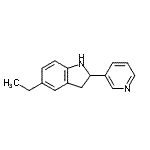 CAS#: 594817-05-7， 5-Ethyl-2-(3-Pyridinyl)Indoline