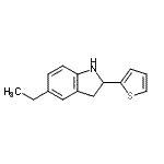 CAS#: 594817-07-9， 5-Ethyl-2-(2-Thienyl)Indoline