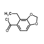 CAS#: 594872-70-5， 4-Ethyl-1,3-Benzodioxole-5-Carbonyl Chloride
