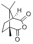 structure of CAS# 595-29-9, (1R,3S)-(-)-Camphoric Anhydride;(5S)-1,8,8-Trimethyl-3-Oxabicyclo[3.2.1]Octane-2,4-Quinone;Nsc80512