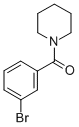 structure of CAS# 59507-53-8, (3-Bromophenylcarbonyl)Piperidine;1-(3-Bromobenzoyl)Piperidine(SALTDATA: FREE);(3-Bromophenylcarbonyl)Piperidine