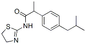 CAS#: 59512-32-2， N-(4,5-Dihydrothiazol-2-Yl)-2-(4-Isobutylphenyl)Propionamide