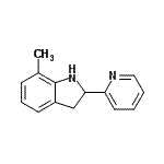 CAS#: 595547-34-5， 7-Methyl-2-(2-Pyridinyl)Indoline