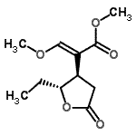 CAS#: 595583-82-7， Methyl (2E)-2-[(2R,3R)-2-Ethyl-5-Oxotetrahydro-3-Furanyl]-3-Methoxyacrylate