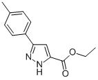 structure of CAS# 595610-41-6, 3-(4-Methylphenyl)-1H-Pyrazole-5-Carboxylic Acid Ethyl Ester;3-(4-METHYLPHENYL)-1H-PYRAZOLE-5-CARBOXYLIC ACID ETHYL ESTER;Ethyl 5-(4-Methylphenyl)-2H-Pyrazole-3-Carboxylate