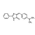 CAS#: 59591-90-1， (5E)-5-[4-(Dimethylamino)Benzylidene]-2-Phenyl-1,5-Dihydro-4H-Imidazol-4-One