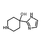 CAS#: 596105-93-0， 4-(1H-Imidazol-2-Yl)-4-Piperidinol