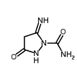 CAS#: 59682-61-0， 5-Imino-3-Oxo-1-Pyrazolidinecarboxamide
