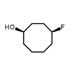CAS#: 596826-84-5， (1R,4S)-4-Fluorocyclooctanol