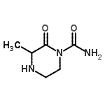 CAS#: 59702-22-6， 3-Methyl-2-Oxo-1-Piperazinecarboxamide
