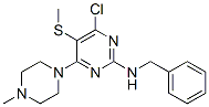 CAS#: 59717-63-4， 2-Benzylamino-4-(4-Methylpiperazino)-5-(Methylthio)-6-Chloropyrimidine