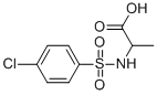 CAS 登录号：59724-70-8， 2-([(4-氯苯基)磺酰基]氨基)丙酸