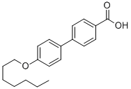CAS#: 59748-17-3， 4-(Heptyloxy)-4'-Biphenylcarboxylic Acid