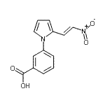 CAS#: 597545-01-2， 3-{2-[(E)-2-Nitrovinyl]-1H-Pyrrol-1-Yl}Benzoic Acid