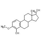 CAS#: 5976-66-9， 3-Methoxyestra-1,3,5(10)-Triene-4,17-Diol