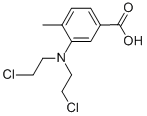CAS#: 5977-35-5， 3-[N,N'-Bis(2-chloroethyl)amino]-4-methylbenzoic acid