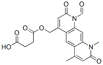 CAS#: 5978-64-3， 4-[[(3-Carboxypropionyl)Oxy]Methyl]-8,9-Dihydro-6,9-Dimethyl-2,8-Dioxopyrido[3,2-g]Quinoline-1(2H)-Carbaldehyde