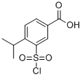 CAS#: 59815-29-1， 3-Chlorosulfonyl-4-Isopropylbenzoicacid