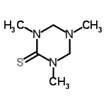 CAS#: 59887-80-8， 1,3,5-Trimethyl-1,3,5-Triazinane-2-Thione