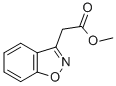 structure of CAS# 59899-89-7, Methyl 2-(1,2-Benzisoxazol-3-Yl)Acetate;2-(1,2-Benzoxazol-3-Yl)Acetic Acid Methyl Ester;2-Indoxazen-3-Ylacetic Acid Methyl Ester;Methyl 2-(1,2-Benzoxazol-3-Yl)Ethanoate
