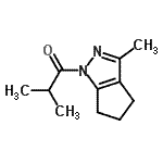 CAS#: 599199-50-5， 2-Methyl-1-(3-Methyl-5,6-Dihydrocyclopenta[c]Pyrazol-1(4H)-Yl)-1-Propanone