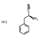 CAS#: 59981-04-3， (2S)-2-Amino-3-Phenylpropanenitrile Hydrochloride (1:1)
