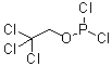 结构式 CAS# 60010-51-7, 2,2,2-三氯乙基磷酰二氯酸酯