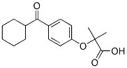 CAS#: 60012-94-4， 2-[4-(Cyclohexylcarbonyl)Phenoxy]-2-Methylpropanoic Acid