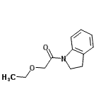 CAS#: 600139-75-1， 1-(2,3-Dihydro-1H-indol-1-yl)-2-ethoxyethanone