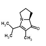 CAS#: 60026-52-0， (7aS)-3-Isopropyl-2-Methyl-5,6,7,7A-Tetrahydro-1H-Pyrrolizin-1-One