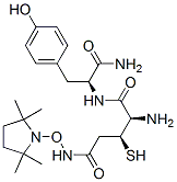 CAS#: 60112-10-9， S-(((3-(2,2,5,5-Tetramethylpyrrolidine-1-Oxy)Amino)Carbonyl)Methyl)-L-Cysteinyl-L-Tyrosine Amide