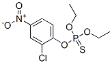 CAS 登录号:6012-87-9, 硫代磷酸 O,O-二乙基 O-(2-氯-4-硝基苯基)酯