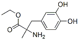 structure of CAS# 6014-30-8, Methyldopate;Ethyl 2-Amino-3-(3,4-Dihydroxyphenyl)-2-Methyl-Propanoate;2-Amino-3-(3,4-Dihydroxyphenyl)-2-Methylpropanoic Acid Ethyl Ester;2-Amino-3-(3,4-Dihydroxyphenyl)-2-Methyl-Propionic Acid Ethyl Ester