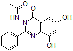 CAS#: 60186-46-1， N-(6,8-Dihydroxy-4-Oxo-2-Phenyl-3(4H)-Quinazolinyl)-Acetamide