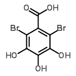 CAS#: 602-92-6， 2,6-Dibromo-3,4,5-trihydroxybenzoic acid