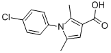 CAS#: 60217-76-7， 1-(4-Chlorophenyl)-2,5-Dimethyl-1H-Pyrrole-3-Carboxylic Acid