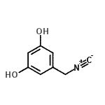 CAS#: 602261-97-2， 5-(Isocyanomethyl)-1,3-benzenediol