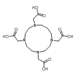 structure of CAS# 60239-20-5, 2,2',2'',2'''-(1,4,7,10-Tetraazacyclotridecane-1,4,7,10-Tetrayl)Tetraacetic Acid;1,4,7,10-<wbr>TETRAKIS(<wbr>CARBOXYME<wbr>THYL)-1,4<wbr>,7,10-TET<wbr>RAAZACYCL<wbr>OTRIDECANE;TRITA