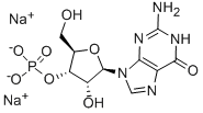 结构式 CAS# 6027-83-4, 3'-鸟苷酸二钠盐