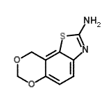 CAS#: 60270-86-2， 9H-[1,3]Dioxino[4,5-g][1,3]Benzothiazol-2-Amine