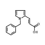 CAS#: 60290-03-1， (2E)-3-(1-Benzyl-1H-Pyrrol-2-Yl)Acrylic Acid