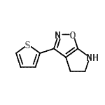 CAS#: 603067-13-6， 3-(2-Thienyl)-5,6-dihydro-4H-pyrrolo[3,2-d][1,2]oxazole