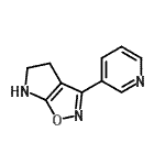 CAS#: 603067-17-0， 3-(3-Pyridinyl)-5,6-dihydro-4H-pyrrolo[3,2-d][1,2]oxazole