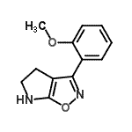 CAS#: 603067-19-2， 3-(2-Methoxyphenyl)-5,6-dihydro-4H-pyrrolo[3,2-d][1,2]oxazole