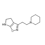 CAS#: 603067-38-5， 3-[2-(1-Piperidinyl)ethyl]-5,6-dihydro-4H-pyrrolo[3,2-d][1,2]oxazole