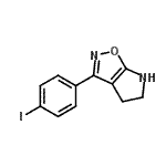CAS#: 603067-39-6， 3-(4-Iodophenyl)-5,6-dihydro-4H-pyrrolo[3,2-d][1,2]oxazole