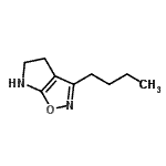 CAS#: 603067-50-1， 3-Butyl-5,6-dihydro-4H-pyrrolo[3,2-d][1,2]oxazole