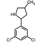 CAS#: 603068-16-2， 2-(3,5-Dichlorophenyl)-4-methylpyrrolidine