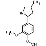 CAS#: 603068-43-5， 2-(3,4-Dimethoxyphenyl)-4-methylpyrrolidine