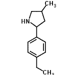 CAS#: 603068-51-5， 2-(4-Ethylphenyl)-4-methylpyrrolidine